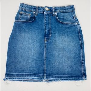 ZARA Authentic Denim Skirt by TRF